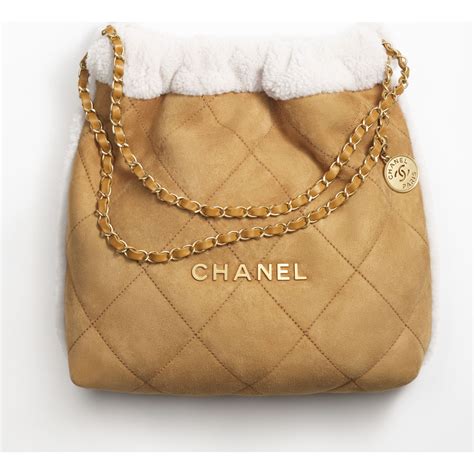 chanel shearling bag.